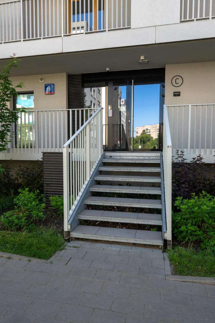 Appartement Mokotow - Balcony, Ac, Bus & Park Nearby Warschau